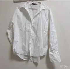 ZARA ザラ　MJ ホワイト 長袖シャツ