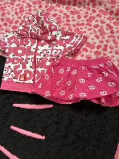 A*e様 BABY DOLL 半袖パーカーとスカートズボン