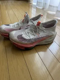 値下　Nike アルファフライ　ランニングシューズ ホワイト/ピンク