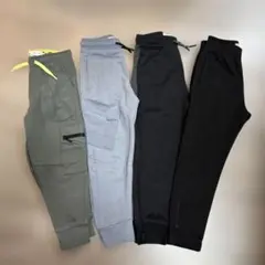 キッズロングパンツ サイズ6グレー ブラック カーキ