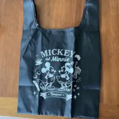 ミッキー&ミニーのプリント入りエコバッグ