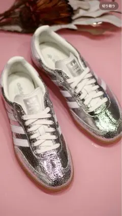 2025年最新】adidas SAMBA OG w シルバーの人気アイテム - メルカリ