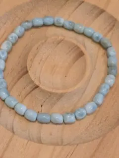 ガ*ル様 ラリマー 天然石 ブレスレット