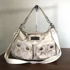 COACH poppy 2way shoulder bag y2k