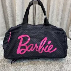 Barbie ドット柄 ボストンバッグ 大容量　　2wayバッグのサムネイル