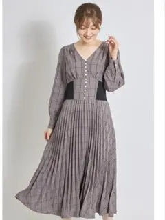 tocco closet トッコクローゼット　バックレースアップワンピース