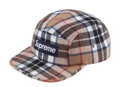Supreme Small Check Camp Cap ネイビー 10ss - メルカリ