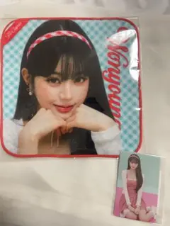 IVE ウォニョン WONYOUNG BIGアクスタ ハンドタオル A賞 B賞 - メルカリ