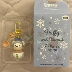 ダッフィー　雪だるま　チャーム　Duffy and Friends 2025
