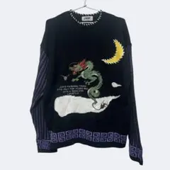 s*i様 【グッドデザイン】OLD JUN MEN 龍 ドラゴン 刺繍 カジュアのサムネイル