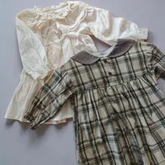 100cm♥︎.*ワンピース2点セット