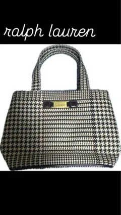 ralph lauren ハウンドトートバッグ