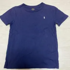 ポロラルフローレン　半袖Tシャツ　7歳用　ネイビー　メルカリ便発送します