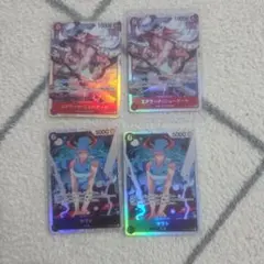 ワンピース カード 決戦の刻 SR ヤマト2枚　エドワード・ニューゲート2枚のサムネイル