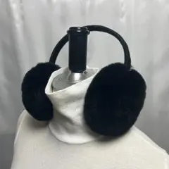 (超メルカリ市期間限定値下げ) レッキスラビットイヤーマフ ブラック