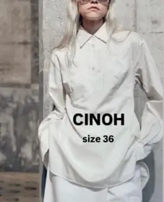 CINOH ホワイト 長袖シャツのサムネイル