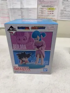 【新品未開封】一番くじ ドラゴンボール ラストワン賞 孫悟空&ブルマ フィギュアのサムネイル