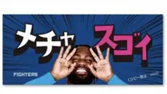 レイエス　「メチャスゴイ」　レイエス語録タオル　北海道日本ハムファイターズ
