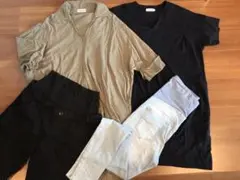 マタニティ 5点　まとめ売り　デニムパンツ　チュニック ショートパンツ