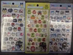 たまごっちボンボンドロップシール　まめっちみみっちくちぱっち3種セット