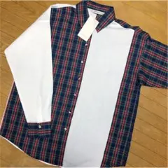 ZARA タータンチェック ビックシャツ 新品  size S