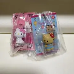 パッケージミニチュアコレクション　ハローキティ カプセルトイ 2体セット