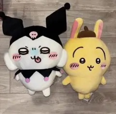 新品未使用　ちいかわ×サンリオキャラクターズBIGぬいぐるみ　2種コンプリート