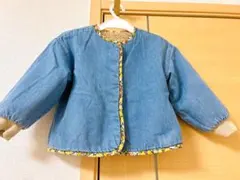 zaraキッズ ボア デニムジャケット　リバーシブル