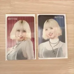 TWICE オフラインくじ　E賞　指人形　ミナ　サナ　モモ　ミサモ 銀テ付き】TWICE ミサモ misamo オフラインくじ 参加賞 3枚