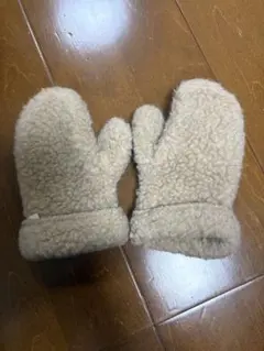 COLD BREAKER ウールミトン ベージュ　5歳から7歳用