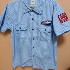 OshKosh ストライプ 半袖シャツ LARGEのサムネイル