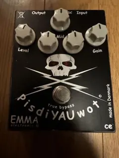 EMMA (エマ)PisdiYAUwot Emma PY-1 PisdiYAUwot Distortion Pedal Review - Premier Guitar