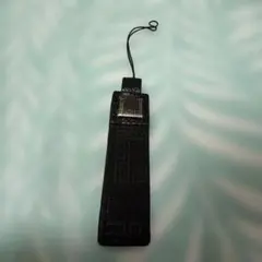 dunnil ダンヒル ブラックレザー風キーホルダー