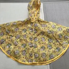 【美品】いないいないばぁ わんわん レインコート ポンチョ カッパ80-100㎝