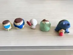 お文具さん　ガチャガチャフィギュア 5点セット