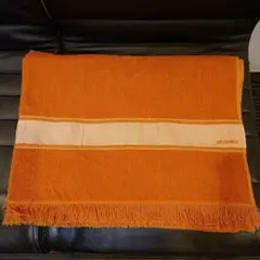エルメス HERMES ヴィンテージ 美品 大判ビーチタオル ソファカバーに