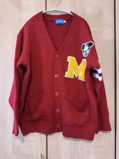 ディズニーリゾート 公式　Mサイズ ミニー ニットカーディガン