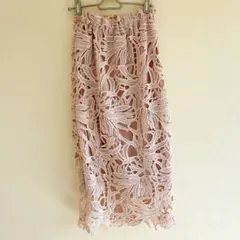 fifth ピンク レース タイトスカート