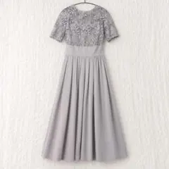 LAGUNAMOON 刺繍レース ロングドレス M 結婚式のサムネイル