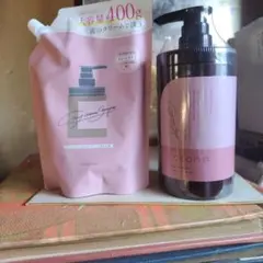 cocome クレイクリームシャンプー スムースボトルと詰め替えセット