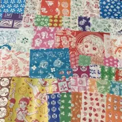 1点のみ✨レア 昭和レトロ 透かし柄入りパラフィン千代紙 パラピン