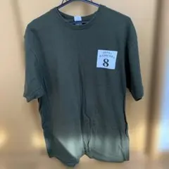 MENYA HASSUBA オリーブ色 XLサイズ Tシャツ 番号8