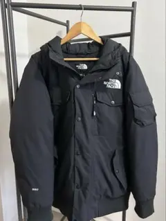 THE NORTH FACEノースフェイスダウンジャケット55フィル黒フード付き