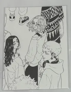 東京リベンジャーズ 台湾限定 新体験展 入場特典 佐野万次郎 場地圭介 三ツ谷隆