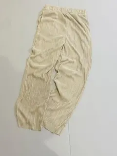 THE SHOP TK プリーツパンツ　レディース　サイズL