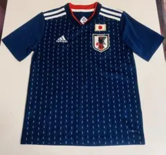 ②日本代表 adidas ネイビー サッカーユニフォーム　140サイズ