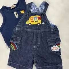 Hot Biscuits HB-BUSオーバーオール MIKIHOUSEベスト