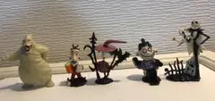 ナイトメア ビフォア クリスマス　PVCフィギュア5体セット