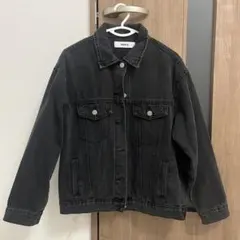 DHORIC ブラックデニムジャケット