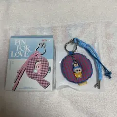 ラブブPIN FOR LOVE アルファベット ペンダント O